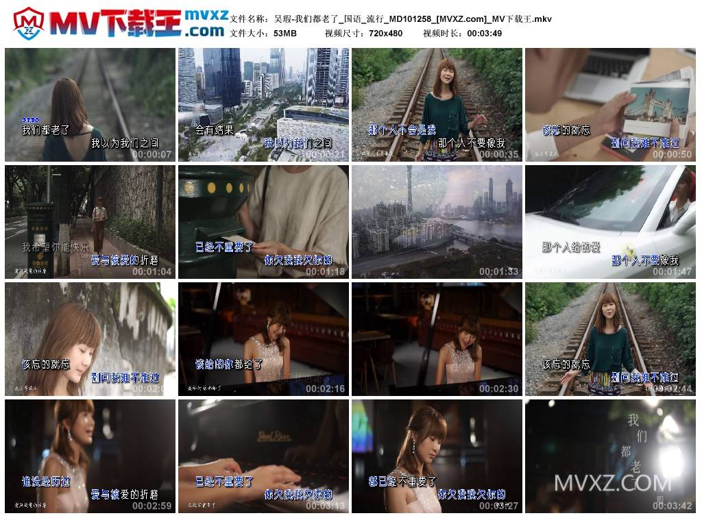 吴瑕-我们都老了_国语_流行_MD101258